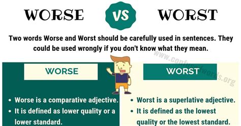 traduction worse|correct word for worse.